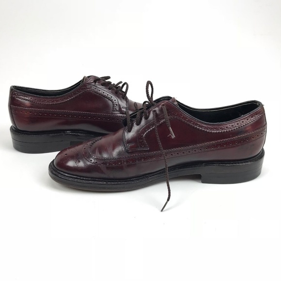Essex Magic Men\'s Feather Soft Wingtip Grain Sz 9
